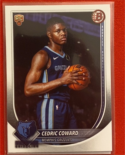 2025-26 Bowman #11 Cedric Coward — front