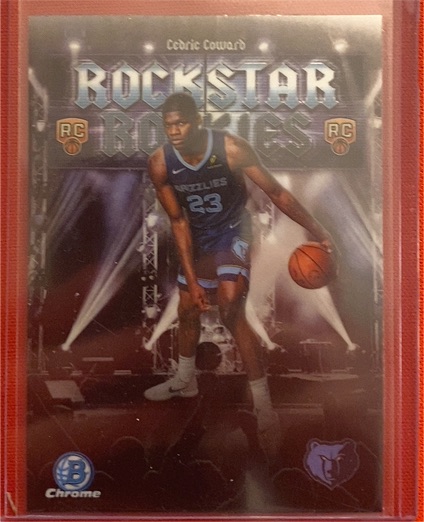 2025-26 Bowman Chrome #RR-11 Cedric Coward Rockstar Rookies — front