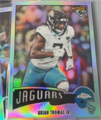 2025 Topps Chrome #1975-16 Brian Thomas Jr. — front