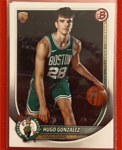 2025-26 Bowman #28 Hugo Gonzalez — front