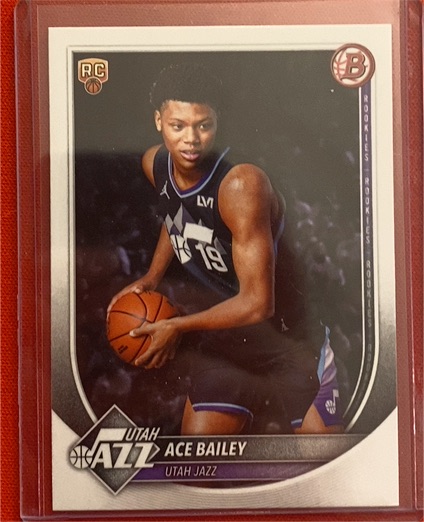 2025-26 Bowman #5 Ace Bailey — front