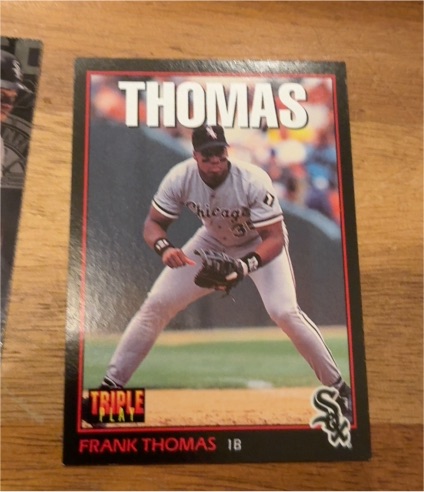 1993 Donruss Triple Play #26 Frank Thomas — front