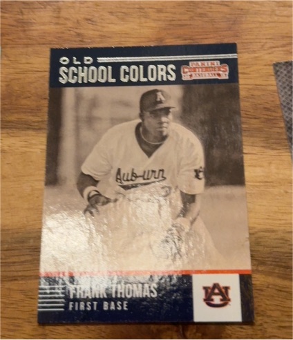 2015 Panini Contenders Old School Colors #5 Frank Thomas — front