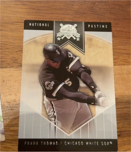 2004 Fleer National Pastime #35 Frank Thomas — front