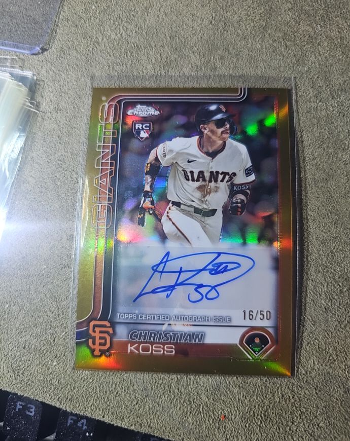 2025 Topps Chrome Update #AC-CK Christian Koss — front