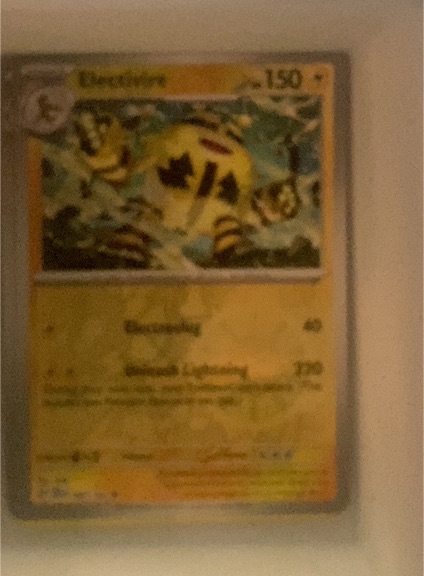 2023 Pokémon Scarlet Violet Stellar Crown #47 Electivire — front