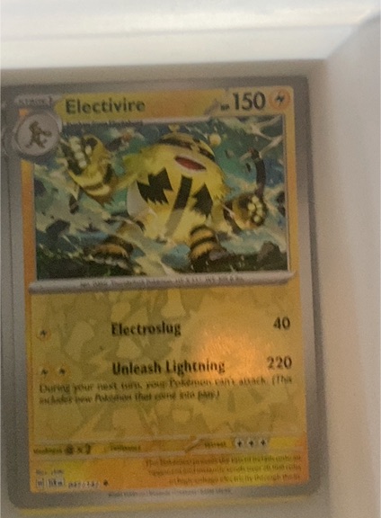 2023 Pokémon Scarlet & Violet Stellar Crown #47 Electivire — front