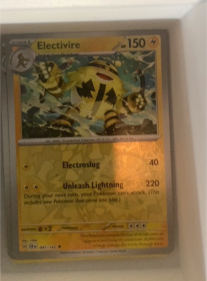 2023 Pokémon Scarlet Violet #047 Electivire — front