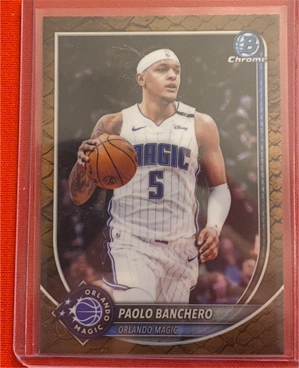 2025-26 Bowman Chrome #BCV-94 Paolo Banchero — front