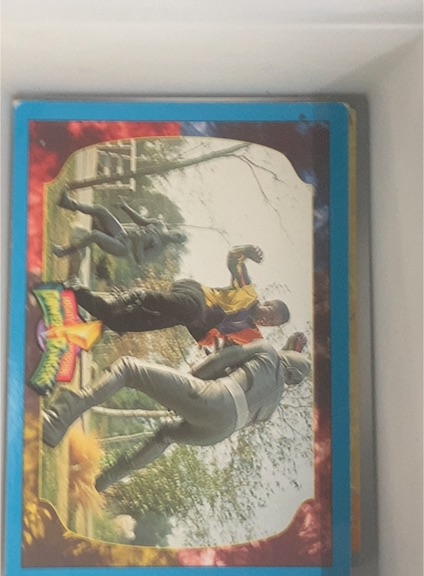 1994 Mighty Morphin Power Rangers #141 Trapped Zack Putty — front