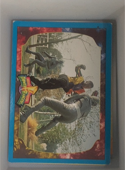 1994 Mighty Morphin Power Rangers Series 2 #62 Outnumbered — front