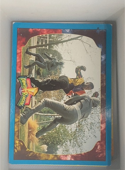 1994 Collect-A-Card Mighty Morphin Power Rangers #141 Zack Putty — front