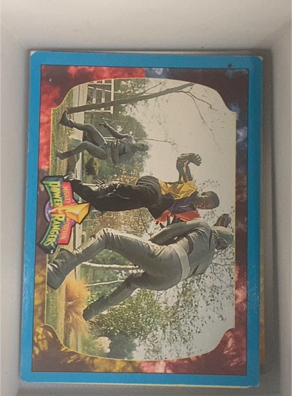 1994 Collect-A-Card Mighty Morphin Power Rangers #141 Zack — front