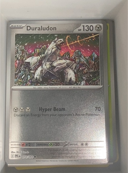 2025 Pokémon Phantasmal Flames #074 Duraludon — front