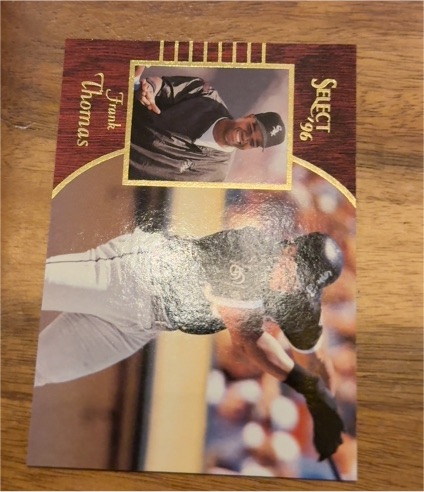 1996 Select #11 Frank Thomas — front