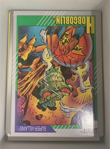 1991 Impel Marvel Universe Series 2 #86 Hobgoblin — front