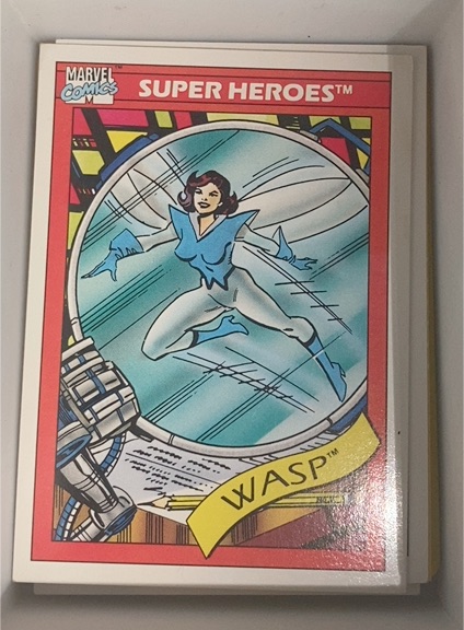1990 Impel Marvel Universe Series 1 #51 The Wasp — front