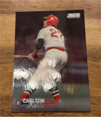 2023 Topps Stadium Club #201 Carlton Fisk — front