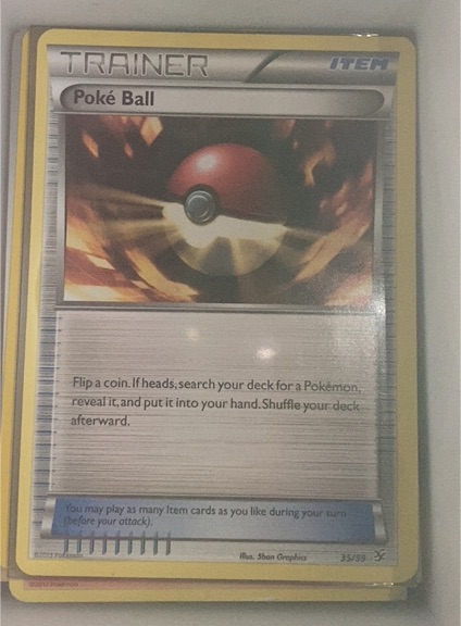2013 Pokémon XY Kalos Starter Set #35 Poke Ball — front