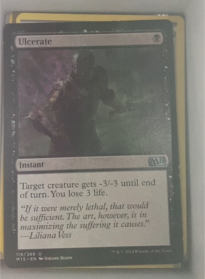 Magic 2015 (M15) #119 Ulcerate — front