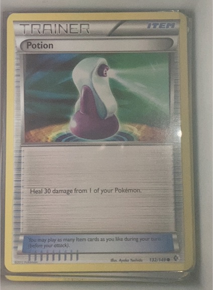2012 Pokémon Boundaries Crossed #132 Potion — front