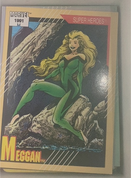 1991 Impel Marvel Universe Series 2 #37 Meggan — front