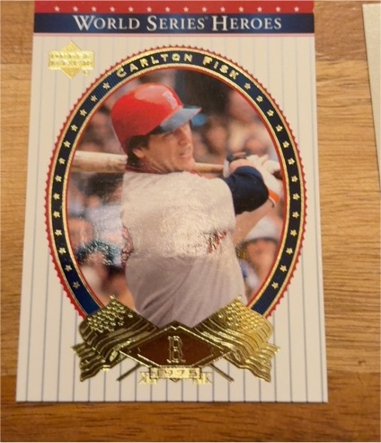 2002 Upper Deck World Series Heroes #64 Carlton Fisk — front