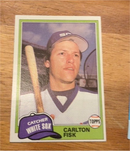1981 Topps Traded #762 Carlton Fisk — front