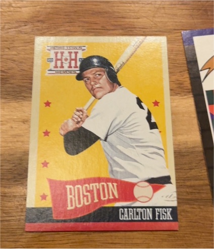 2013 Panini Hometown Heroes #241 Carlton Fisk — front
