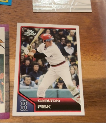 2011 Topps Lineage #48 Carlton Fisk — front