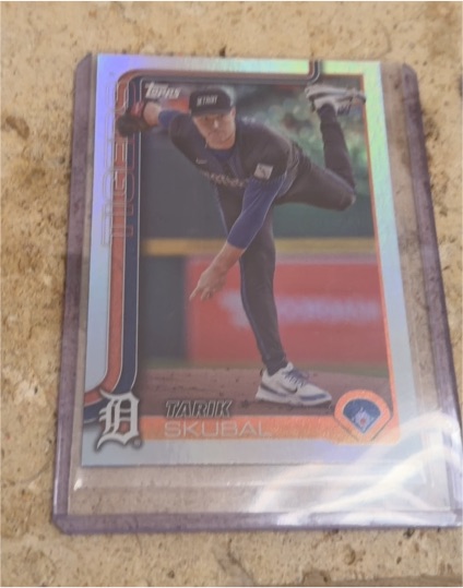 2025 Topps Chrome #258 Tarik Skubal — front