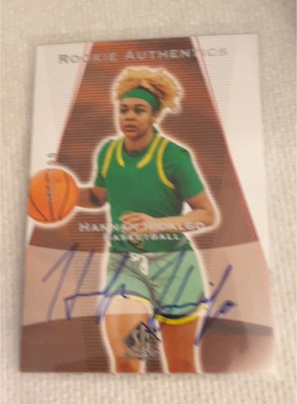 2025 Upper Deck Goodwin Champions #03-HH Hannah Hidalgo Rookie Autograph — front