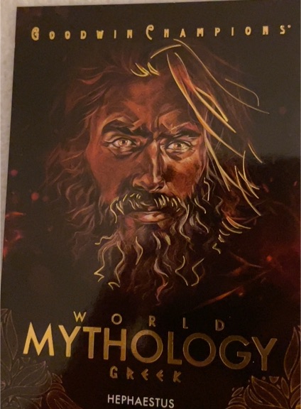 2025 Upper Deck Goodwin Champions World Mythology Greek Hephaestus #WM-11 — front