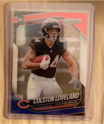 2025 Panini Prizm #319 Colston Loveland — front