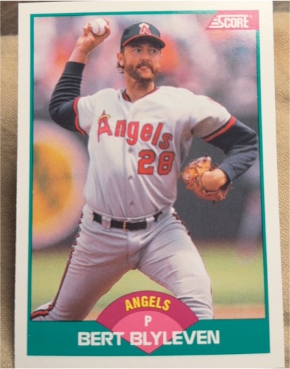 1989 Score Rookie & Traded #17T Bert Blyleven — front