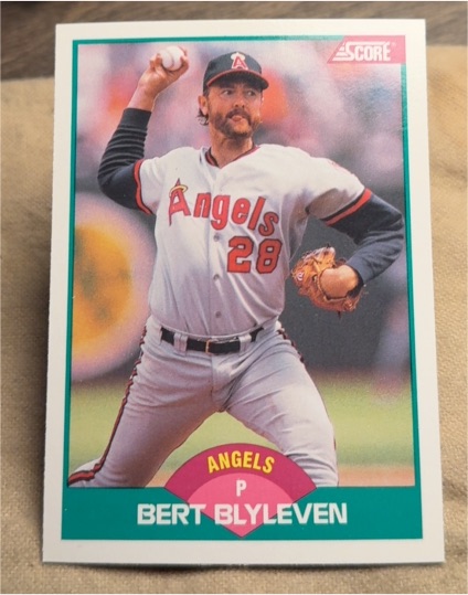 1989 Score Rookie & Traded #17T Bert Blyleven — front