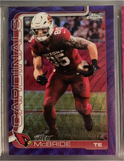 2025 Topps Chrome #4 Trey McBride — front