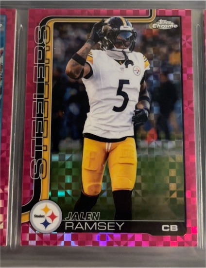 2025 Topps Chrome #191 Jalen Ramsey — front