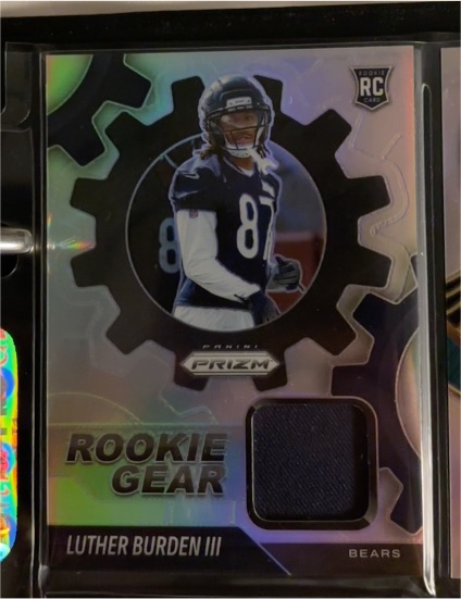 2025 Panini Prizm Rookie Gear #RGR-LBN Luther Burden III — front
