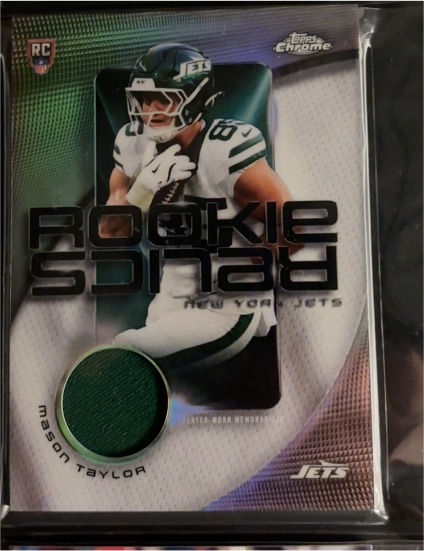 2025 Topps Chrome #RR-MT Mason Taylor Rookie Relics — front
