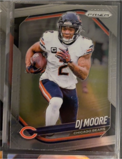 2025 Panini Prizm #92 DJ Moore — front