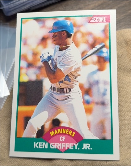 1989 Score #100 Ken Griffey, Jr. — front