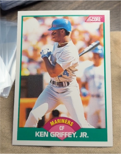 1989 Score #100 Ken Griffey Jr. — front