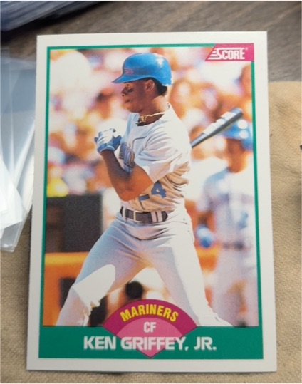 1989 Score #100 Ken Griffey, Jr. — front