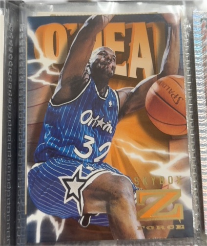 1996-97 Skybox Z Force #64 Shaquille O'Neal — front