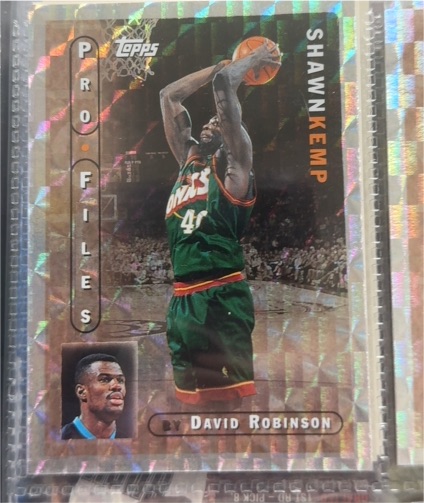 1996-97 Topps Pro Files #PF-2 Shawn Kemp — front