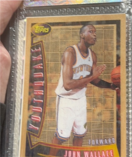 1996-97 Topps Youthquake #YQ5 John Wallace — front