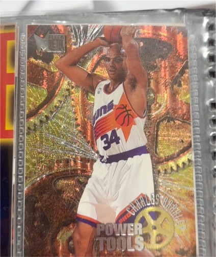 1996-97 Fleer Metal #2 Charles Barkley Power Tools Phoenix Suns — front