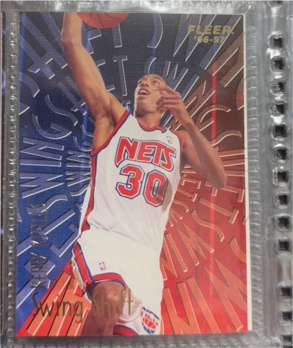 1996-97 Fleer #8 Kerry Kittles Swing Shift — front
