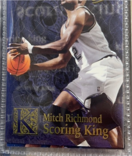 1996-97 Fleer Ultra Scoring King Mitch Richmond — front